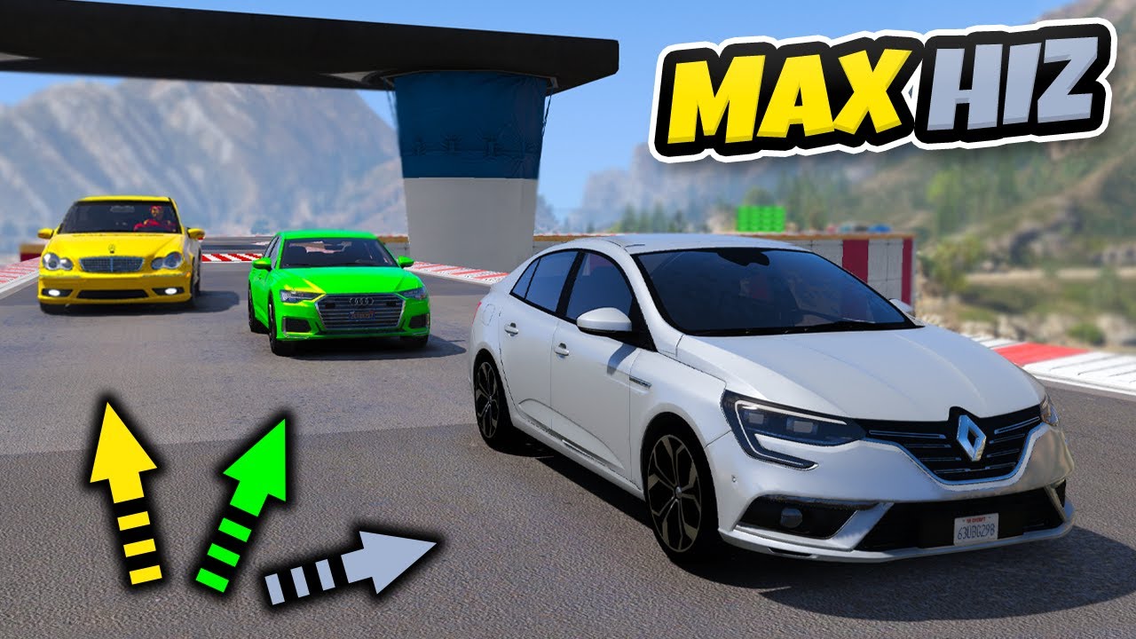 Süper Konforlu Arabalar Max Hız Yarışına Katılıyor - GTA 5