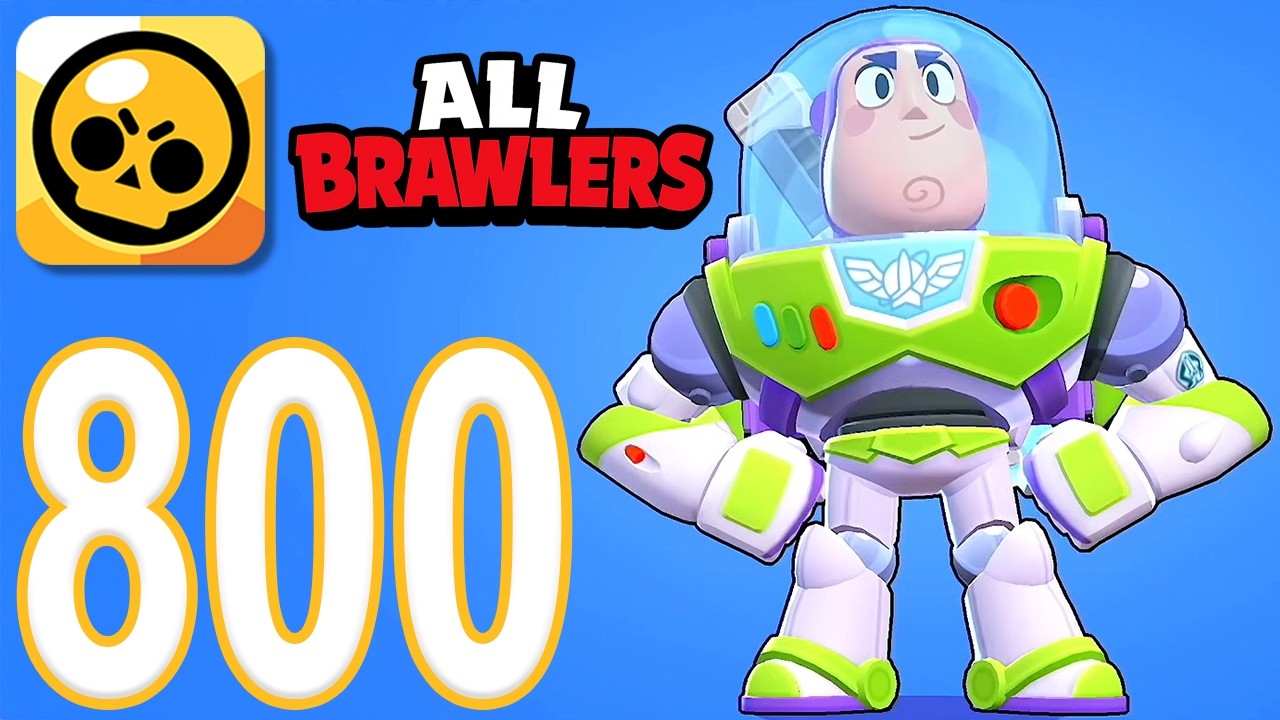 Brawl Stars - Gameplay Walkthrough Part 800 - All Brawlers (iOS, Android)