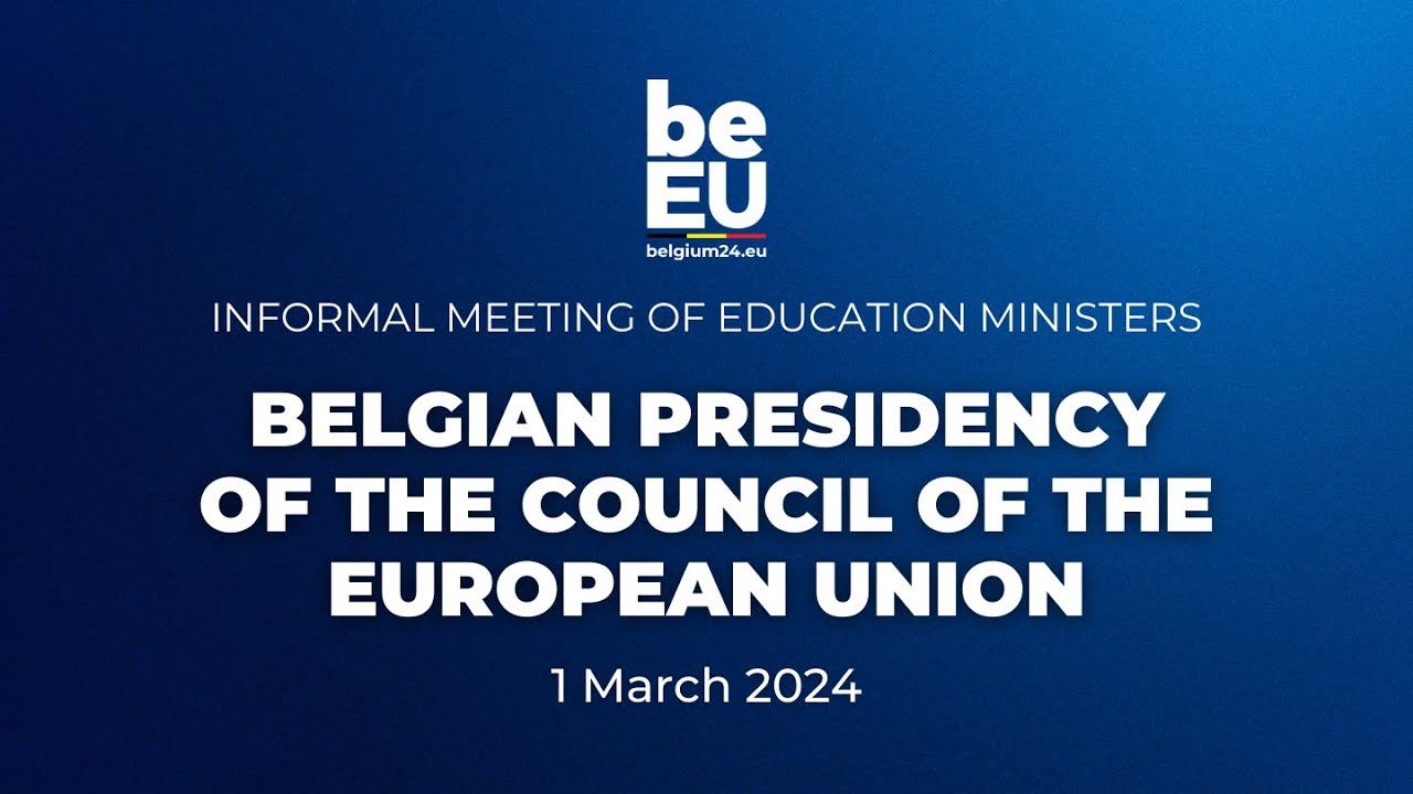 EU2024BE | Informal meeting of Education Ministers - PRESS CONFERENCE