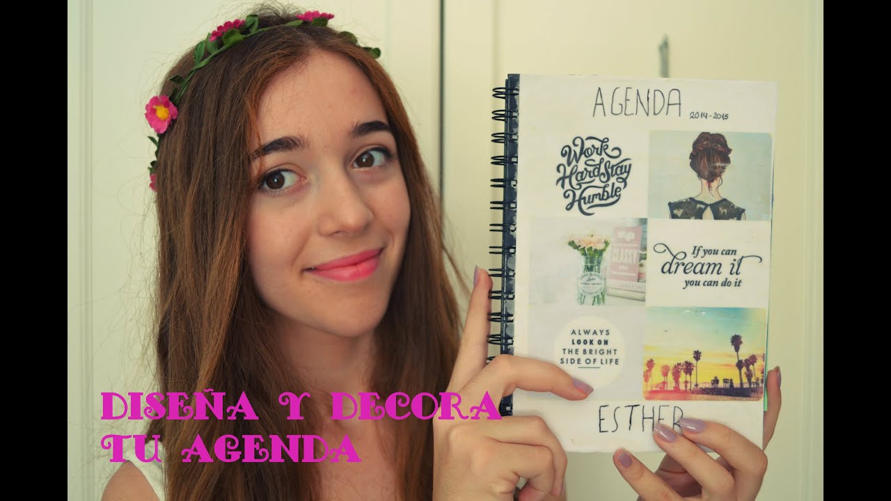 Diseña y decora tu agenda