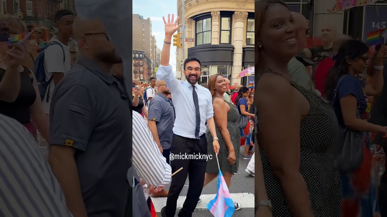Zohran Mamdani Steals the Spotlight at Pride&mdash;Love Him or Hate Him, NYC&rsquo;s Watching 🏳️&zwj;🌈