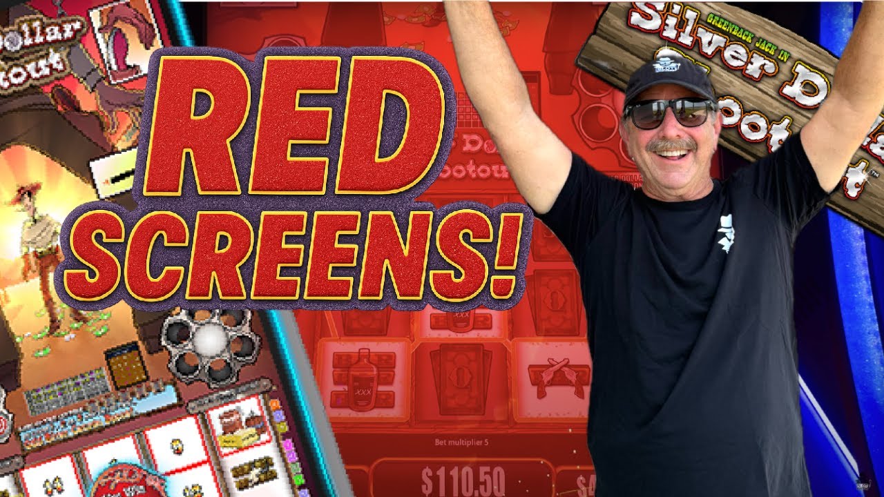RED SCREENS! 🔴 VGT Silver Dollar Shootout Slot Goes Off!