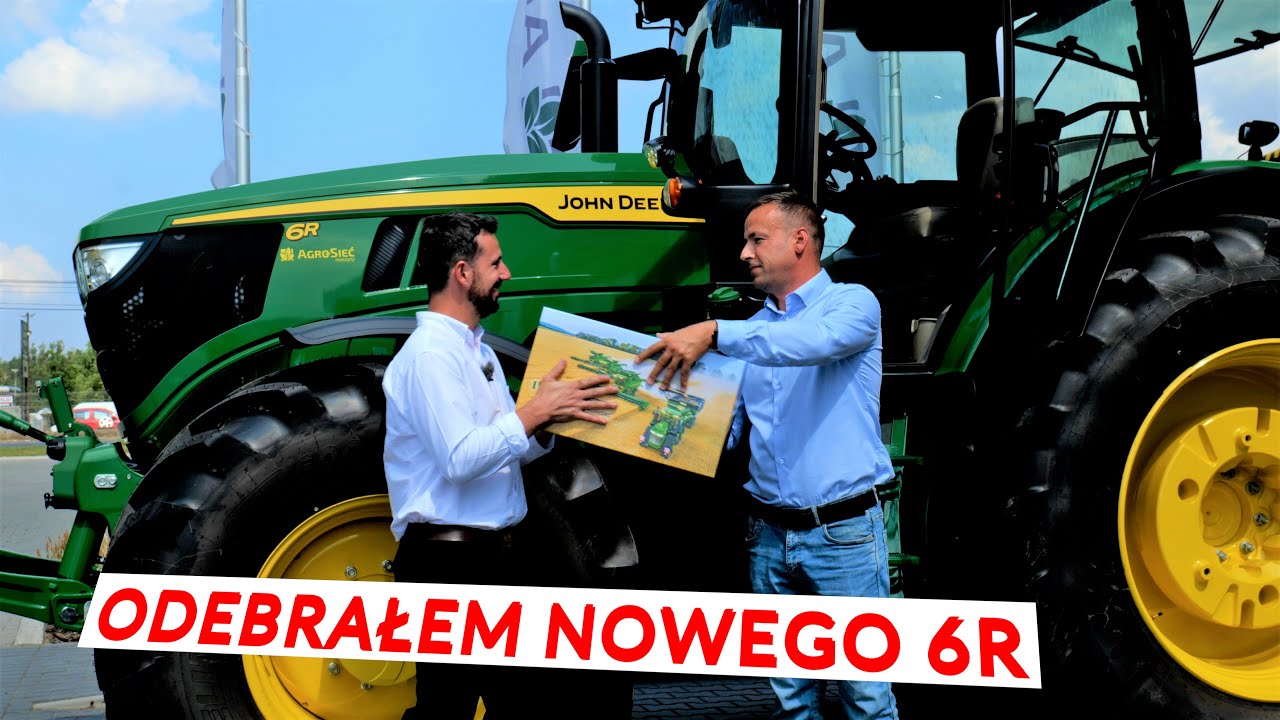 NAJNOWSZY JOHN DEERE 6R185 - WYJĄTKOWY DZIEŃ W AGRO SIEĆ MASZYNY