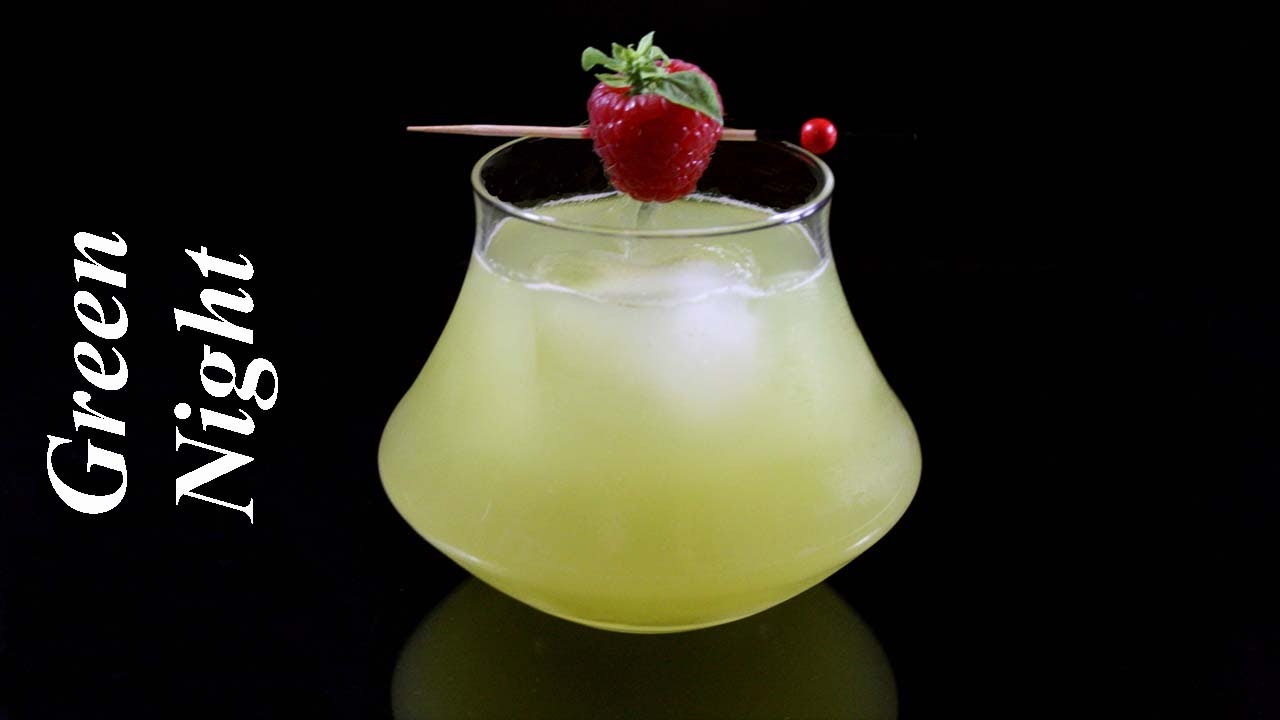 cocteles con whisky GREEN NIGHT