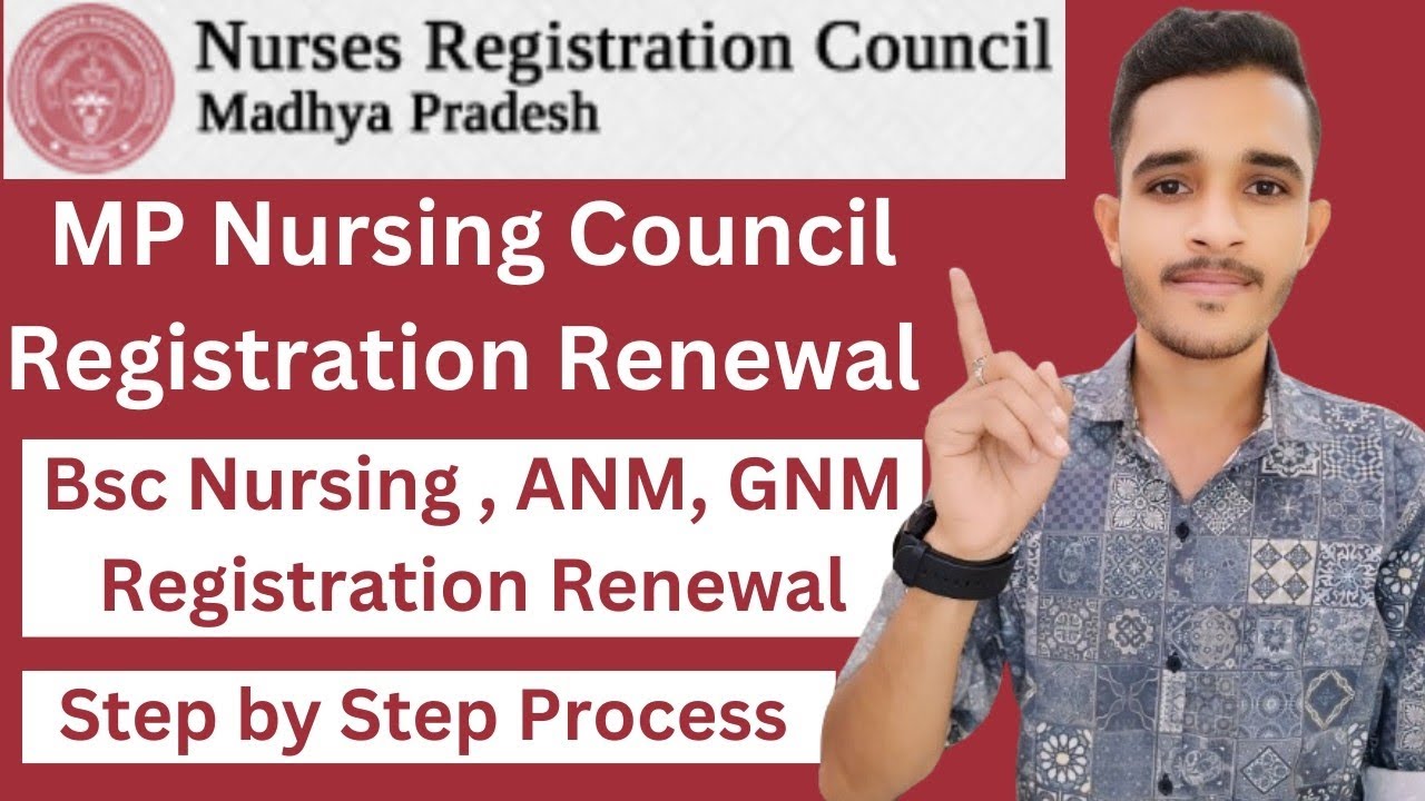 mp nursing registration renewal online 2024, mpnrc registration renewal, #mpnrc #nursing #anm #gnm