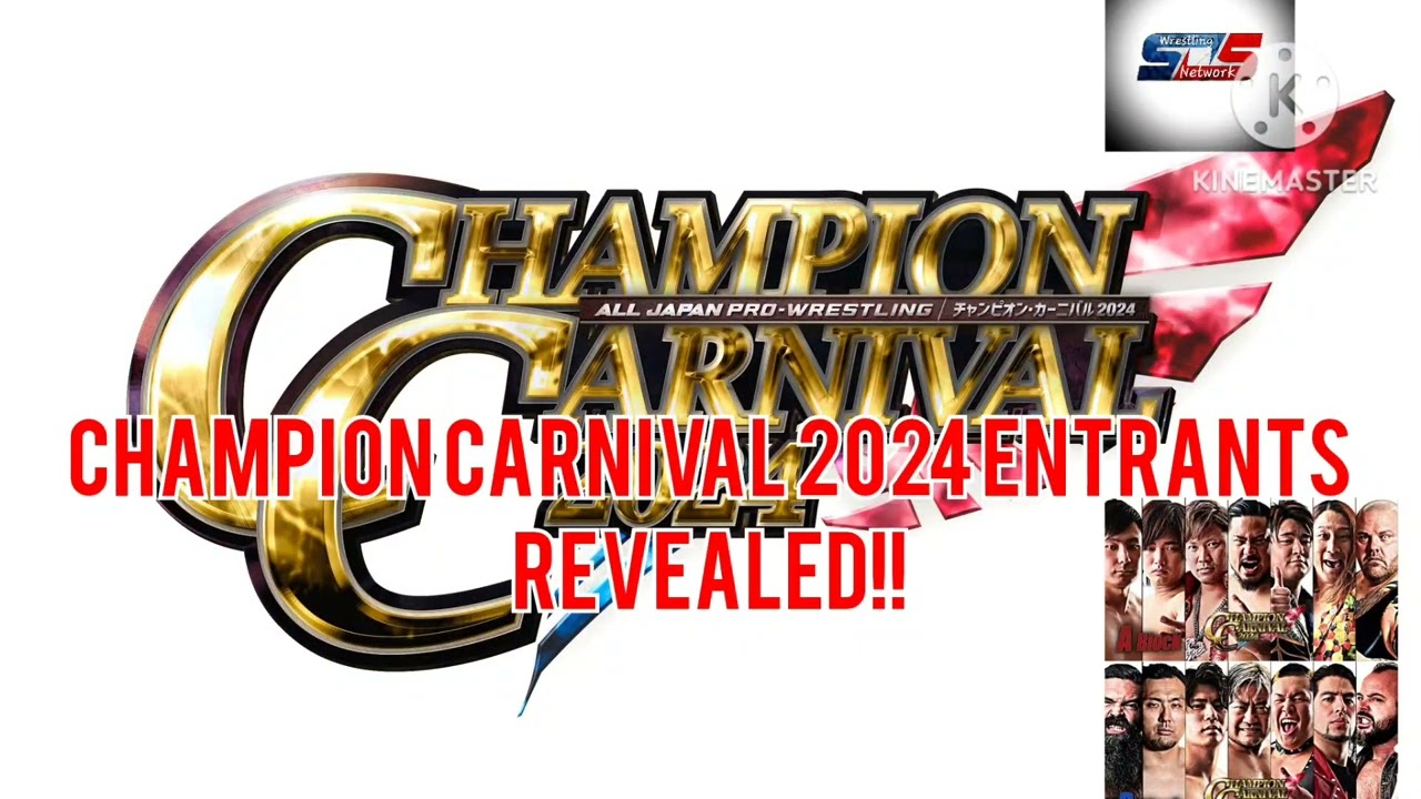 AJPW Champion Carnival 2024 Entrants Revealed!! #ajpw #ajpwtv #ChampionCarnival