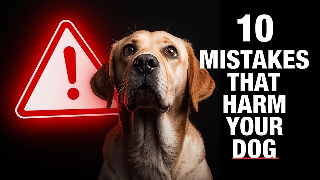 10 Dangerous Dog Owner Mistakes That Could Harm Your Pet 🐶 | Avoid These Now!