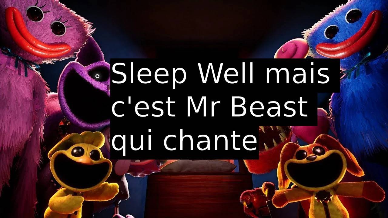 Sleep Well mais c'est Mr Beast qui chante IA Cover  (Le resultat est incroyable !)