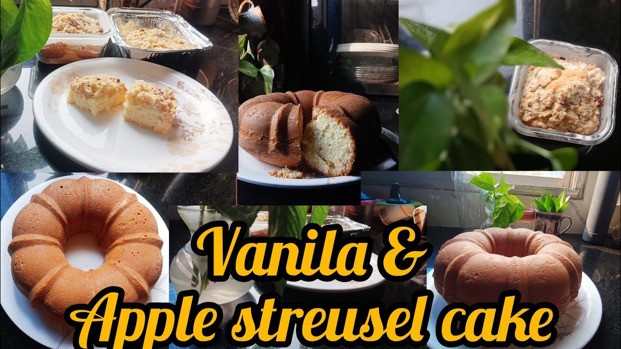 All time favourite😍, unbeatable, delicious😋Vanila 🍰 & Apple🍎🍏 Streusel Cake 🍰