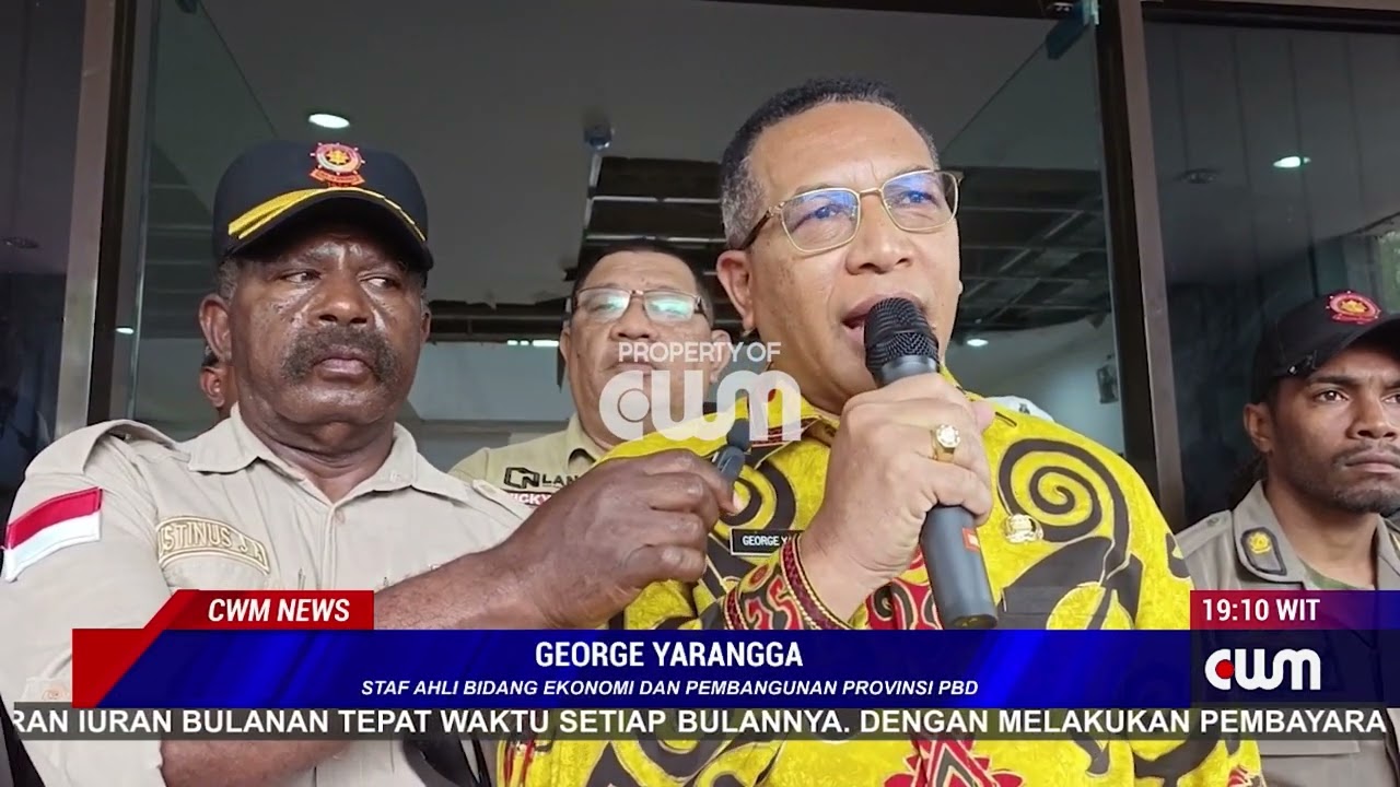 TANGGIH JANJI, PEDAGANG ASLI PAPUA SE SORONG RAYA DATANGI KANTOR GUBERNUR