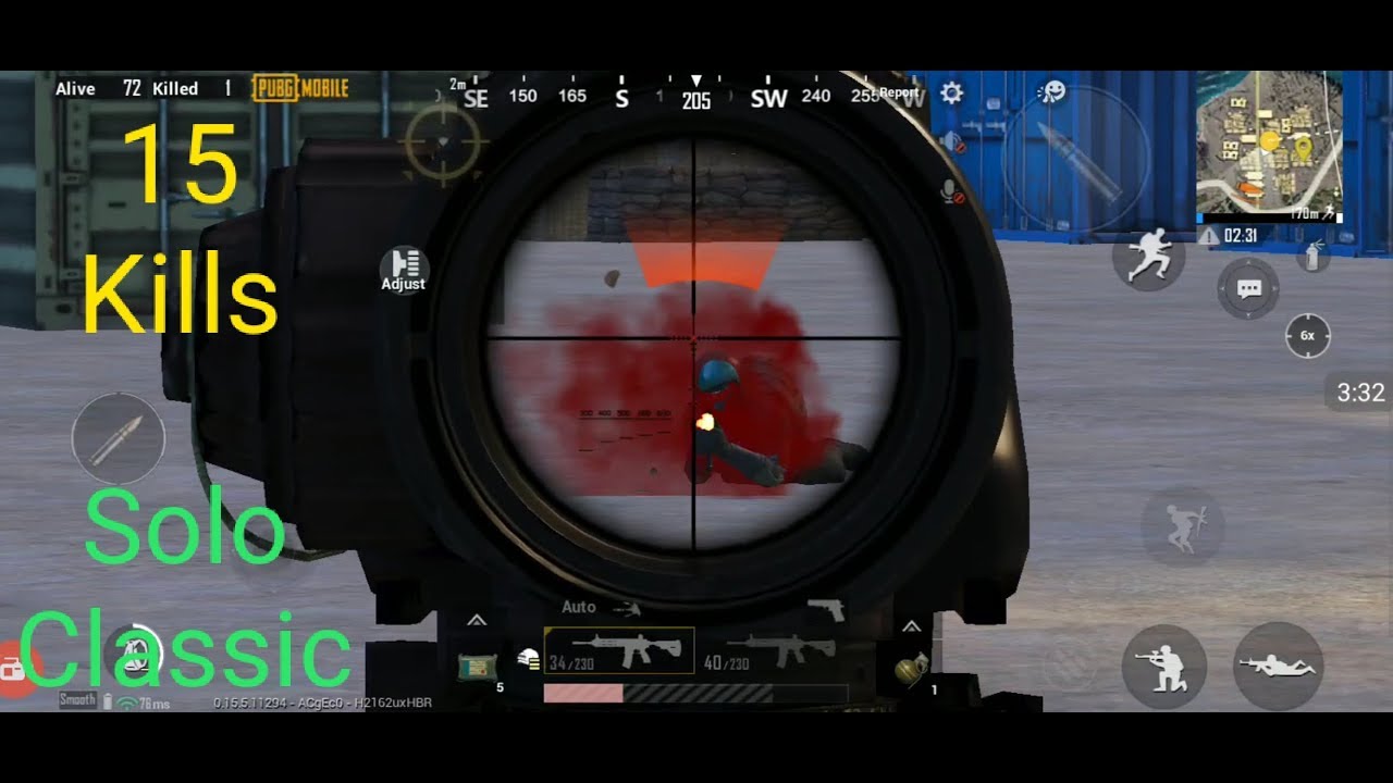 Realme  xt game ply Solo classic (sama gaming) Pubg mobaile