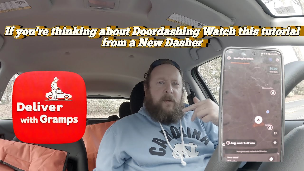 DoorDash 101: Всё, что я хотел бы знать до своего первого заказа в DoorDash, Доставка с дедушкой