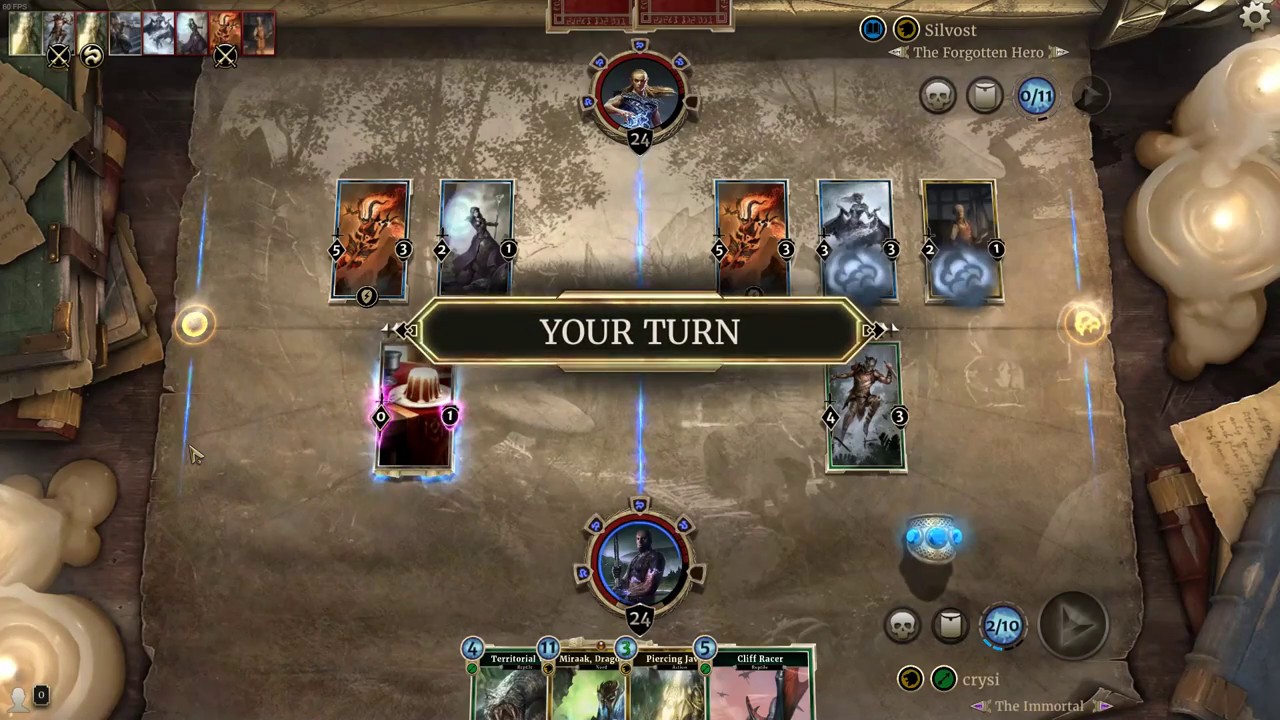The Elder Scrolls: Legends - The Grand Melee - First match, first win | Monk vs Mage