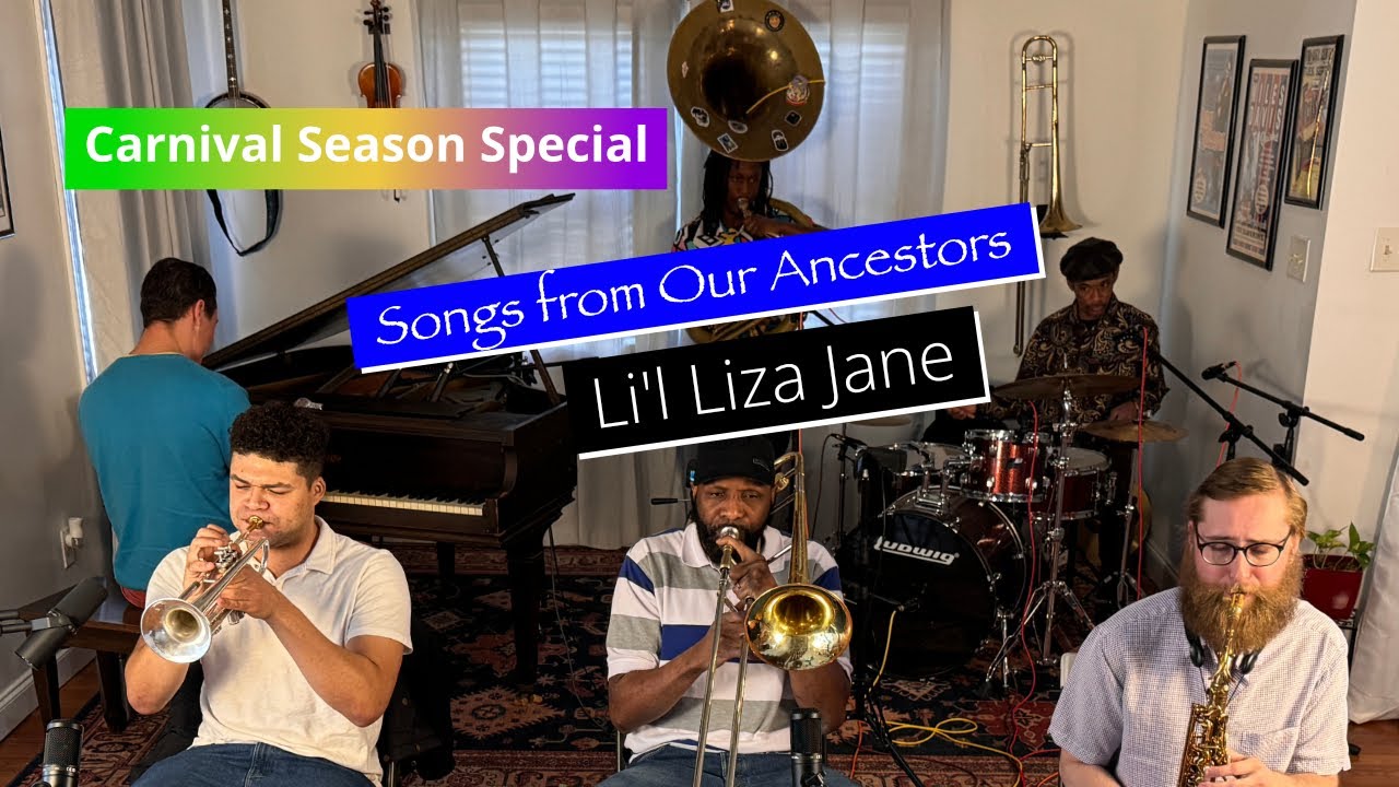 Li'l Liza Jane with Stephen Walker and Aurélien Barnes #neworleansmusic #mardigras