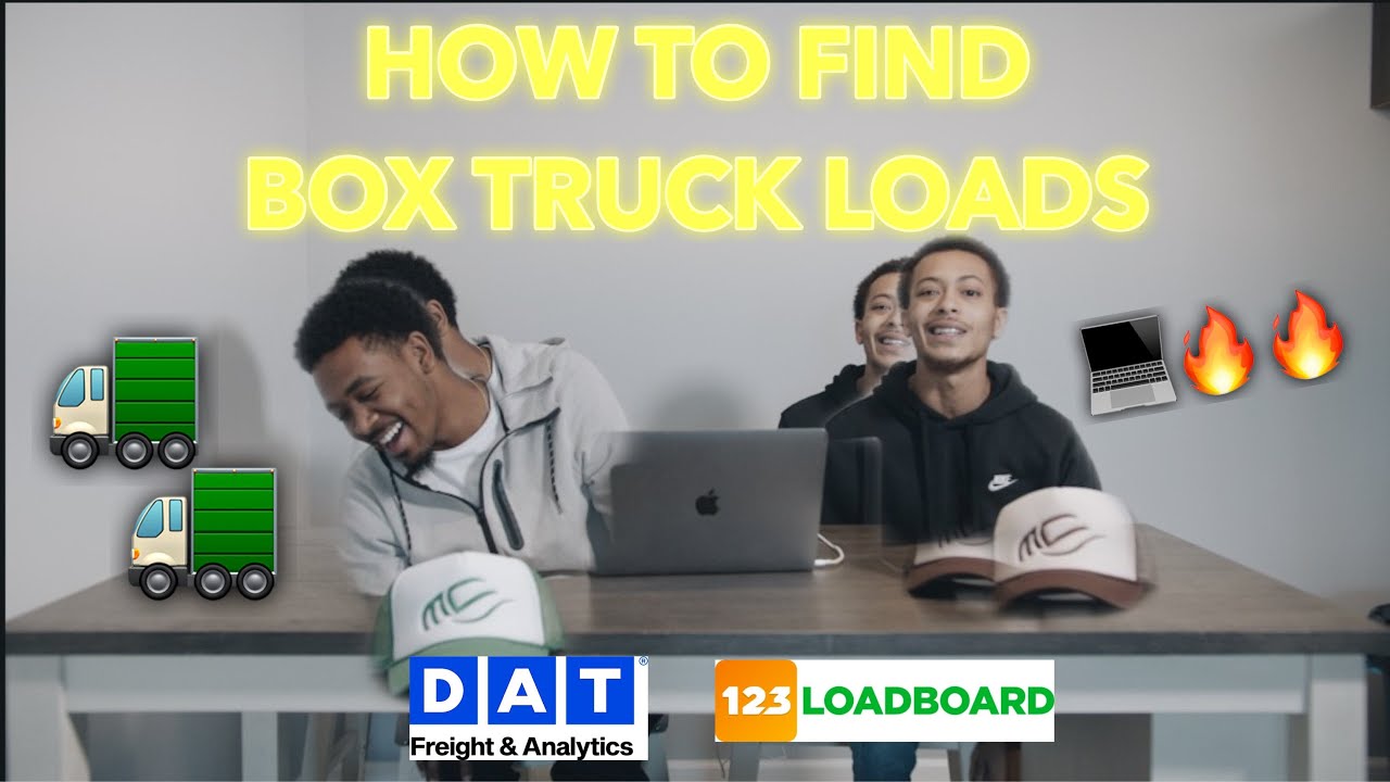 HOW TO FIND BOX TRUCK LOADS USING DAT & 123LOADBOARD❗❗