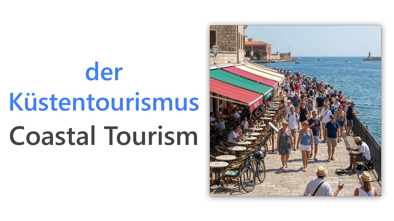 50 German Words for Coastal Tourism | A2 German Vocabulary