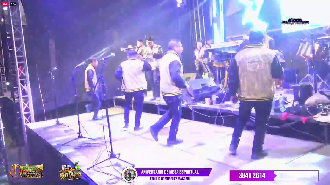 CHALO Y SU 8NDIANA Y ORQUESTA DE MARTIN DESDE CJULUMAL CUARTO, FAMILIA DOMIMGUEZ MACARIO