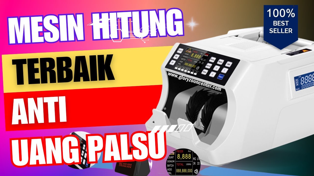 KASIR HEBAT, ANTI KECOLONGAN UANG PALSU, ANTI KESELIP | REVIEW MESIN HITUNG UANG PRIME DYNAMIC 996