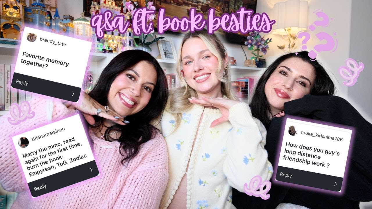 Answering your most asked questions ft. bestie Lary and Marianna