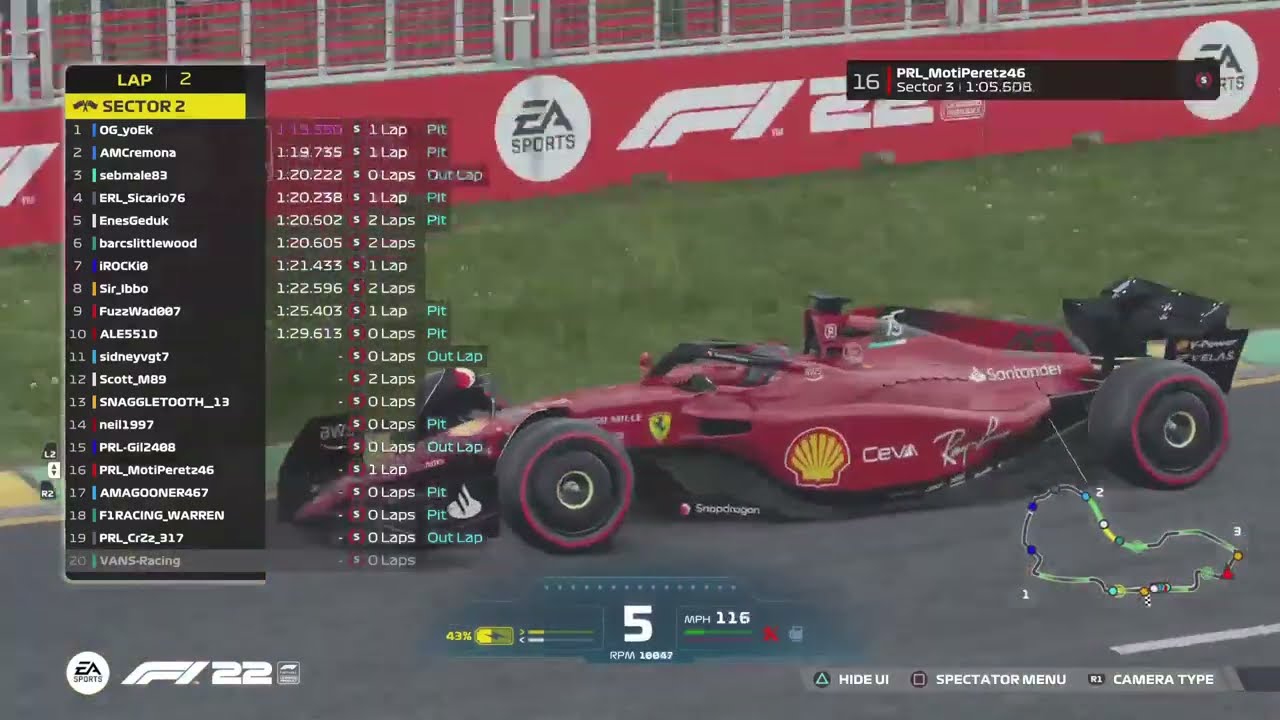 F1 Pro Racing League SE1 Div2 Round 6 Australia 🇦🇺 ⚠️🔴No Assists🔴⚠️