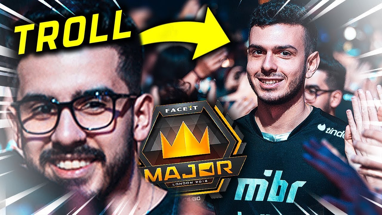 CSGO: COLDZERA TROLANDO TARIK! FALLEN 180&ordm; ABSURDO! Major | Quartas Finais &lsaquo; AleArts &rsaquo;