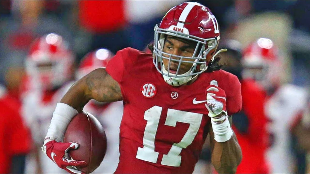 Alabama WR Jaylen Waddle 2020 Highlights