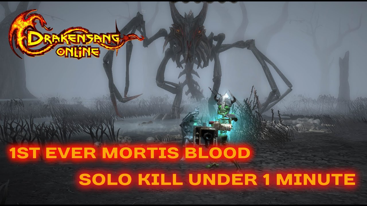 Drakensang Online - Mortis Blood Solo 59 sec.