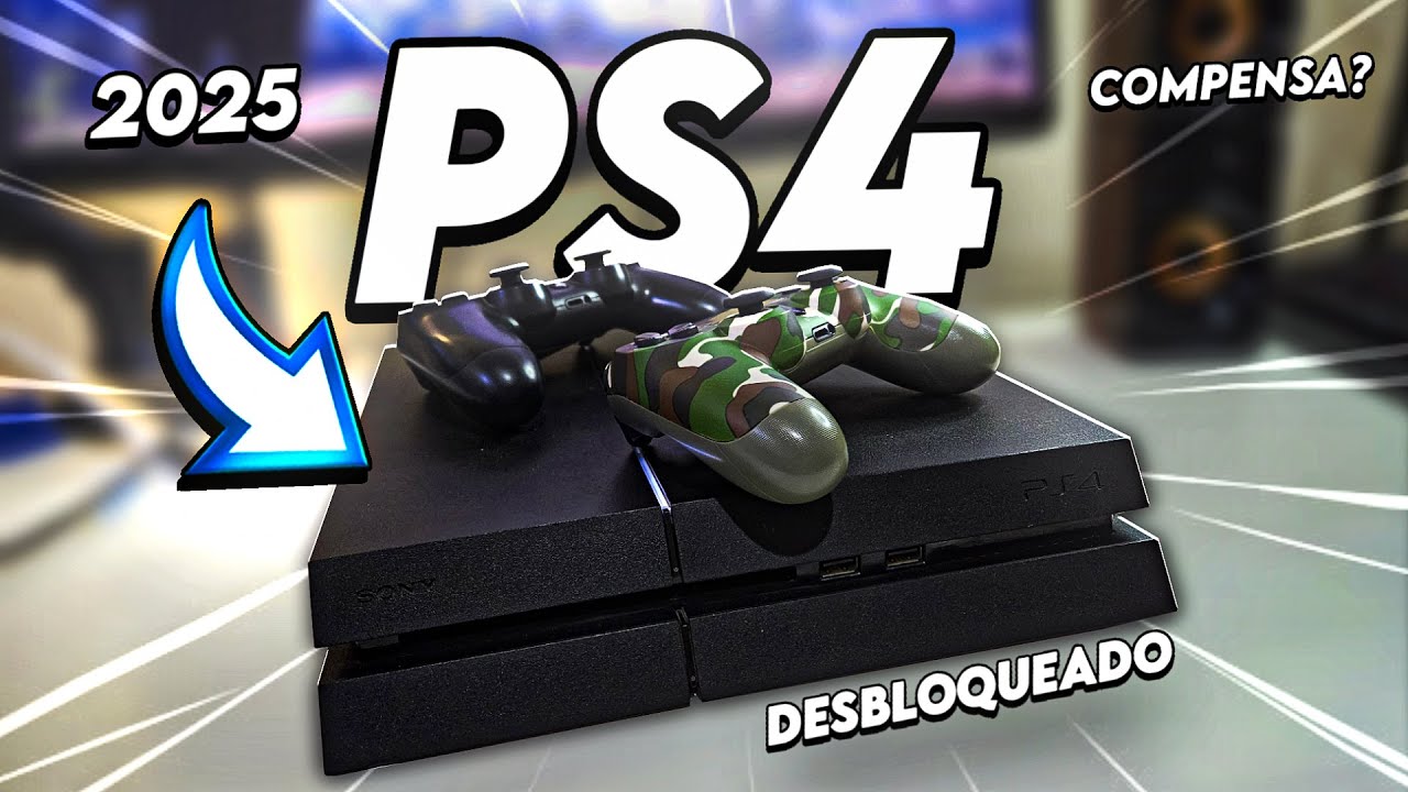 Comprei um PlayStation 4 Desbloqueado em 2025 – Vale a Pena ?