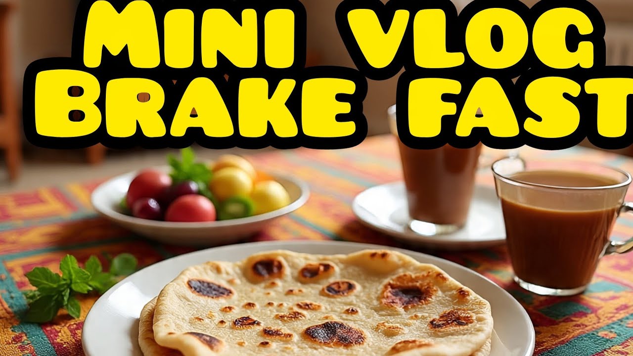 صبح کا ناشتہ|Breakfast| چاۓ شامی پراٹھے