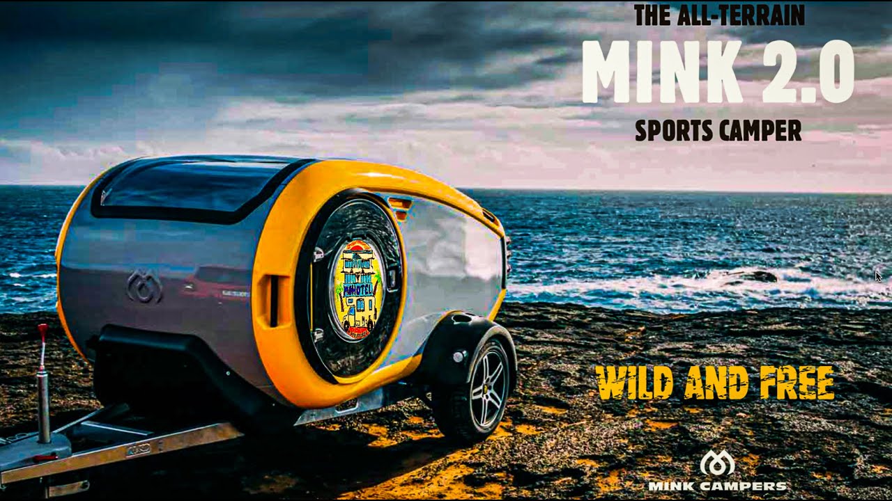 2022 Mink 2.0 sports all terrain mini micro camper pod caravan from 🇮🇸 Iceland