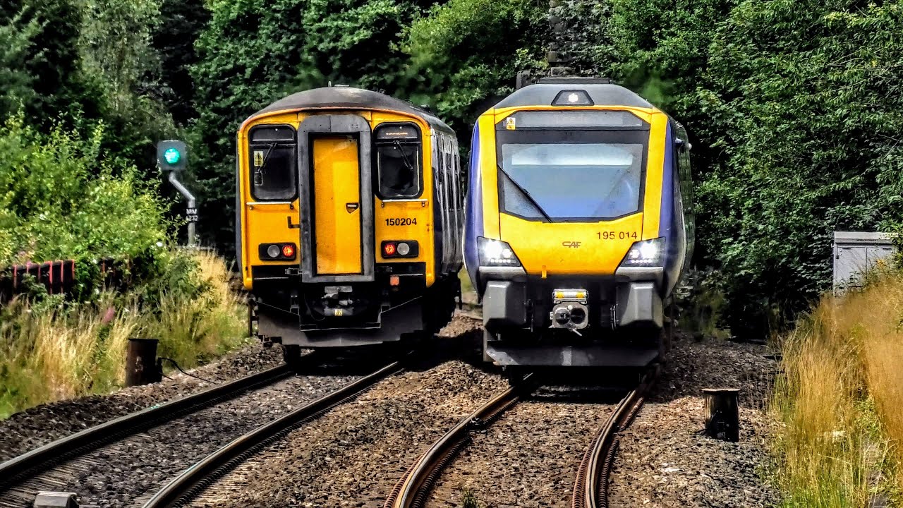 Trains at Low Moor Station | 27/07/2023