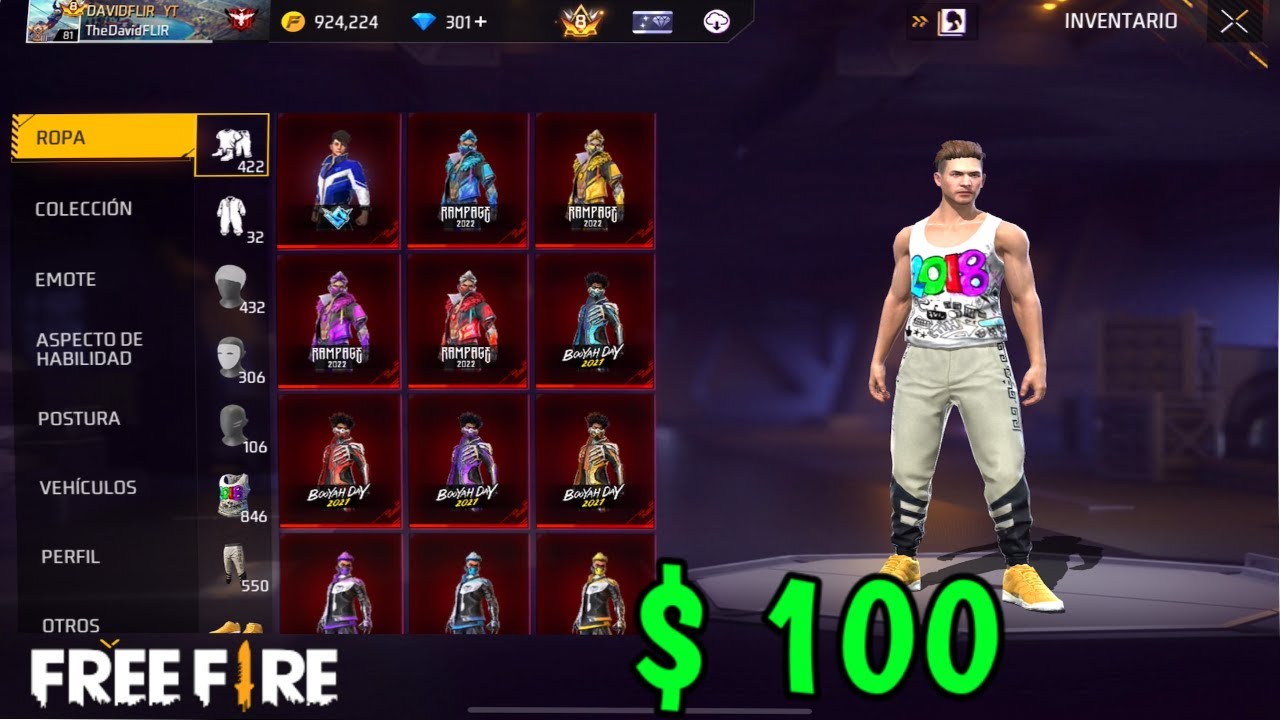 COMPRE LA CUENTA MAS CARA DE TODO FREE FIRE Y NOTIENE EL SAKURA - Davidflir