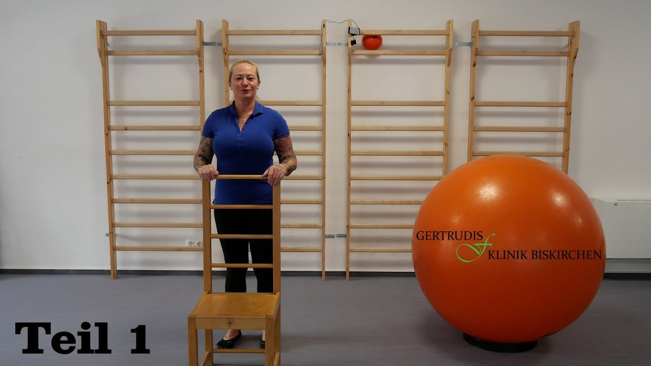 Sport- und Bewegungstherapie für Parkinson-Patienten - Training mit dem Stuhl Teil 1