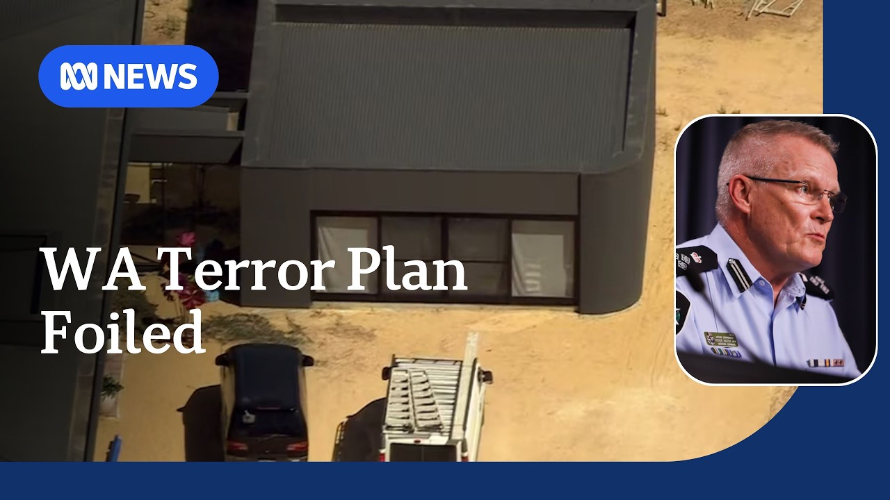 20yo who allegedly planned terrorist attack in Perth arrested | ABC NEWS