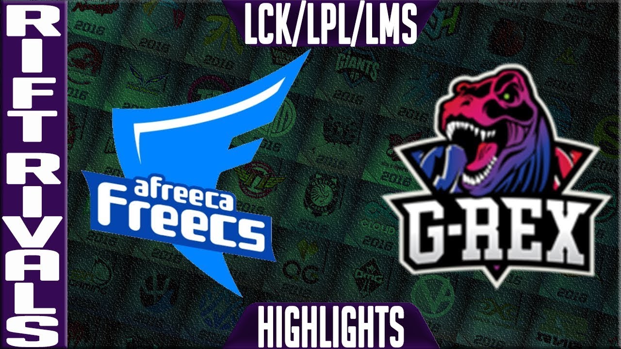 AFS vs GRX Highlights | Rift Rivals 2018 LCK/LPL/LMS Groups Day 2 | Afreeca Freecs vs G.REX