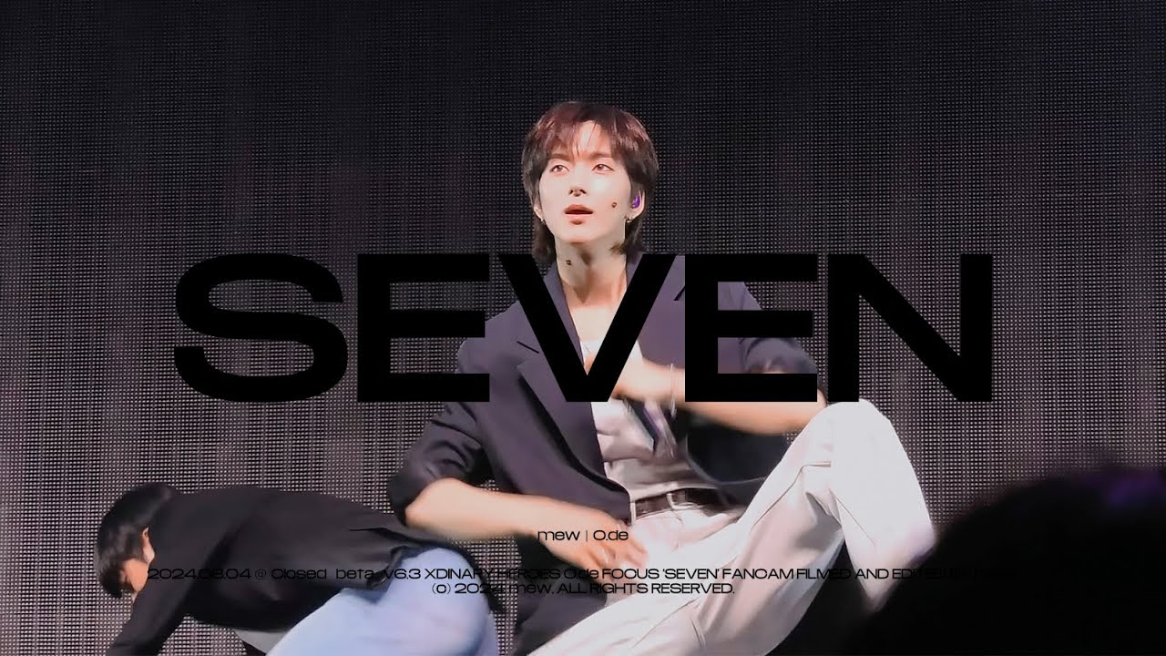 [4K] 240804 Xdinary Heroes O.de - Seven (Cover.) _ Closed ♭eta: v6.3 엑스디너리 히어로즈 오드 솔로 무대 직캠