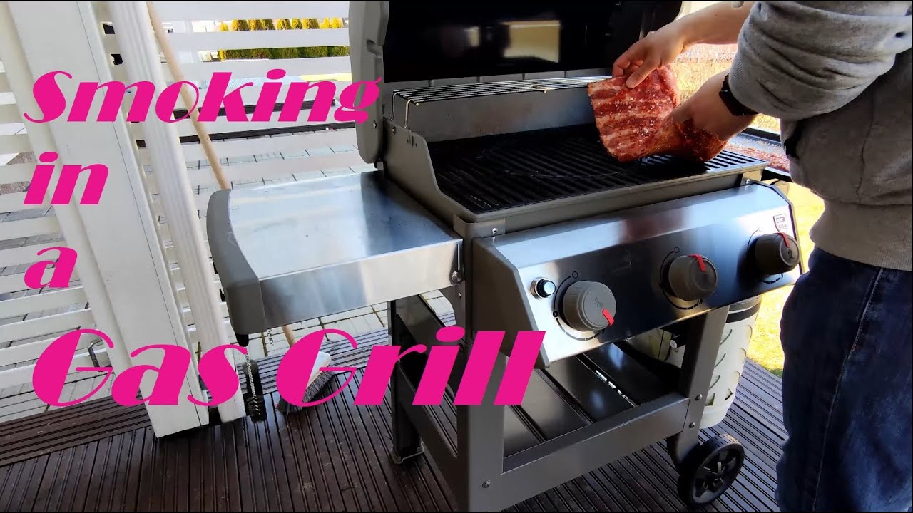 Smoked Ribs in a Gas Grill