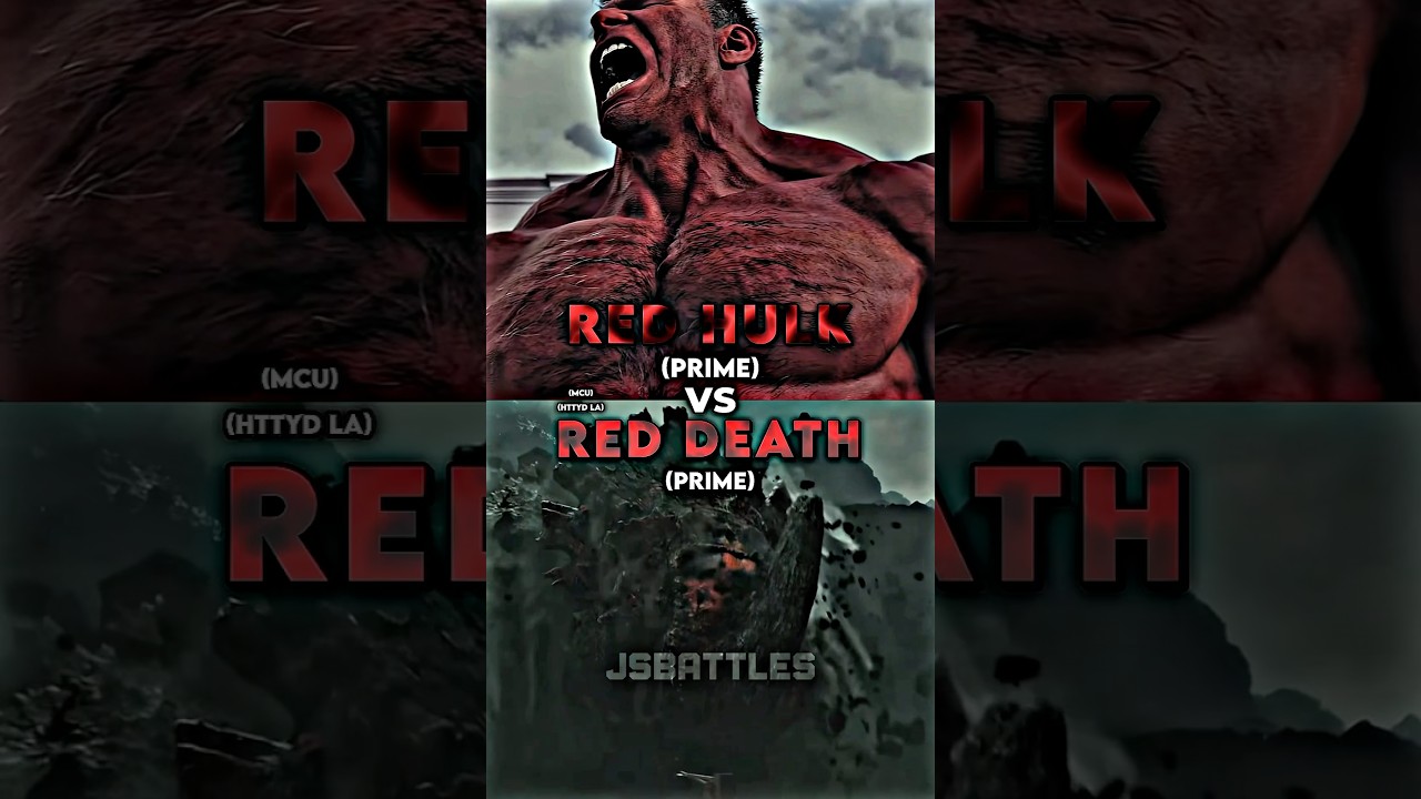 Red Hulk vs Red Death