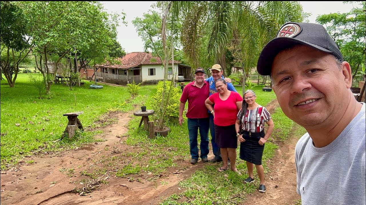 Visitando o sítio do irmão Moacir junto com o Pedrão mentiroso…