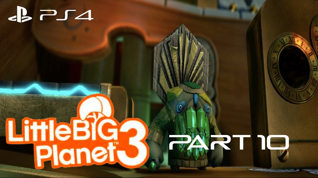 Little Big Planet 3 Japanese Walkthrough Gameplay Part 10 - Furry Soles, Hot Coals