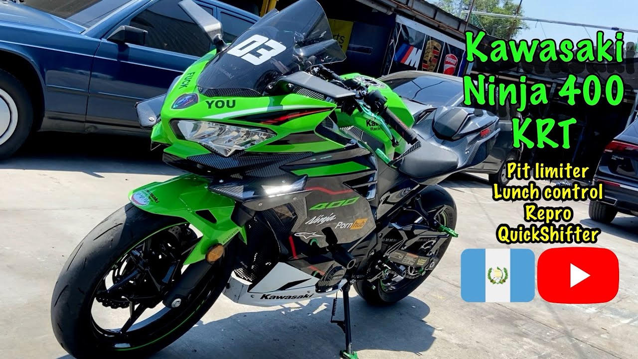 Kawasaki ninja 400 KRT | Pit limiter | Launch control | QuickShifter | Reprogramación | Flash ecu
