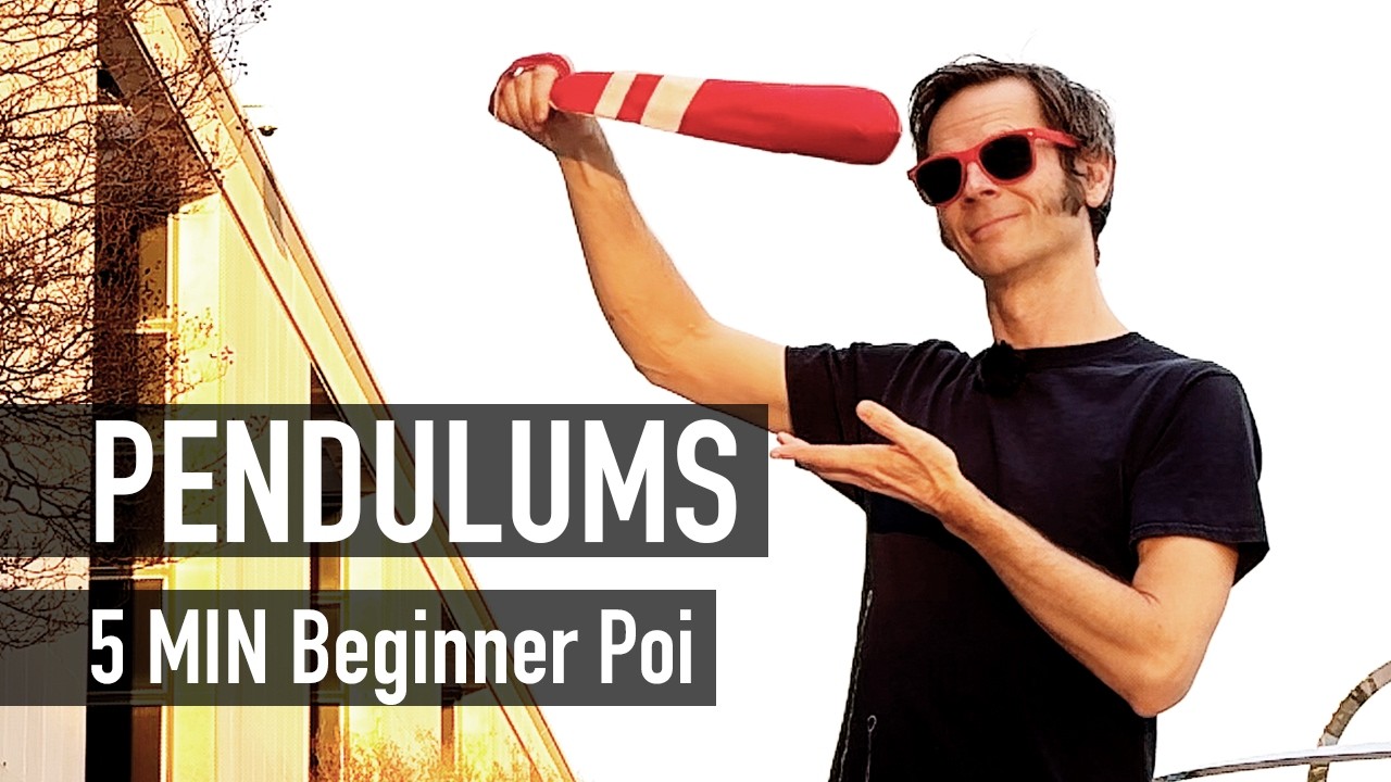 Learn Your First Poi Move: Pendulums | Beginner Poi Tricks