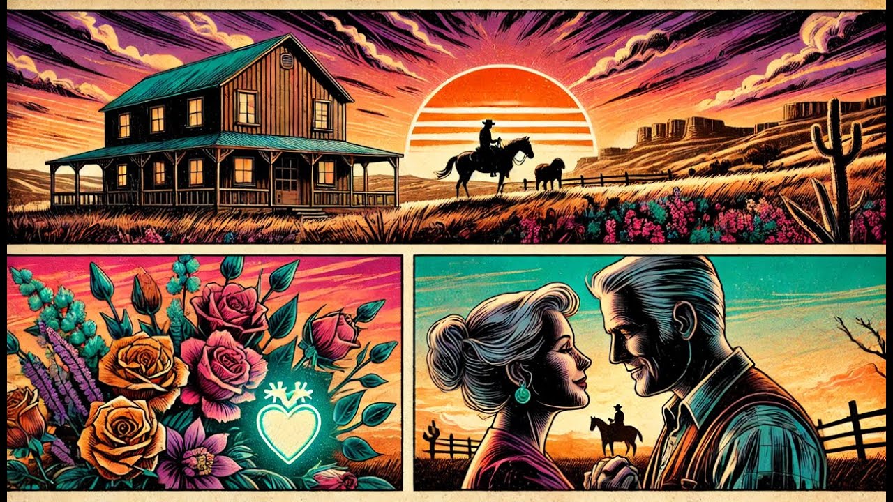 An Illustrated Romantic Western Tale - SunnyJeweler #lovemusic  #love #guitarmusic #guitar #comics