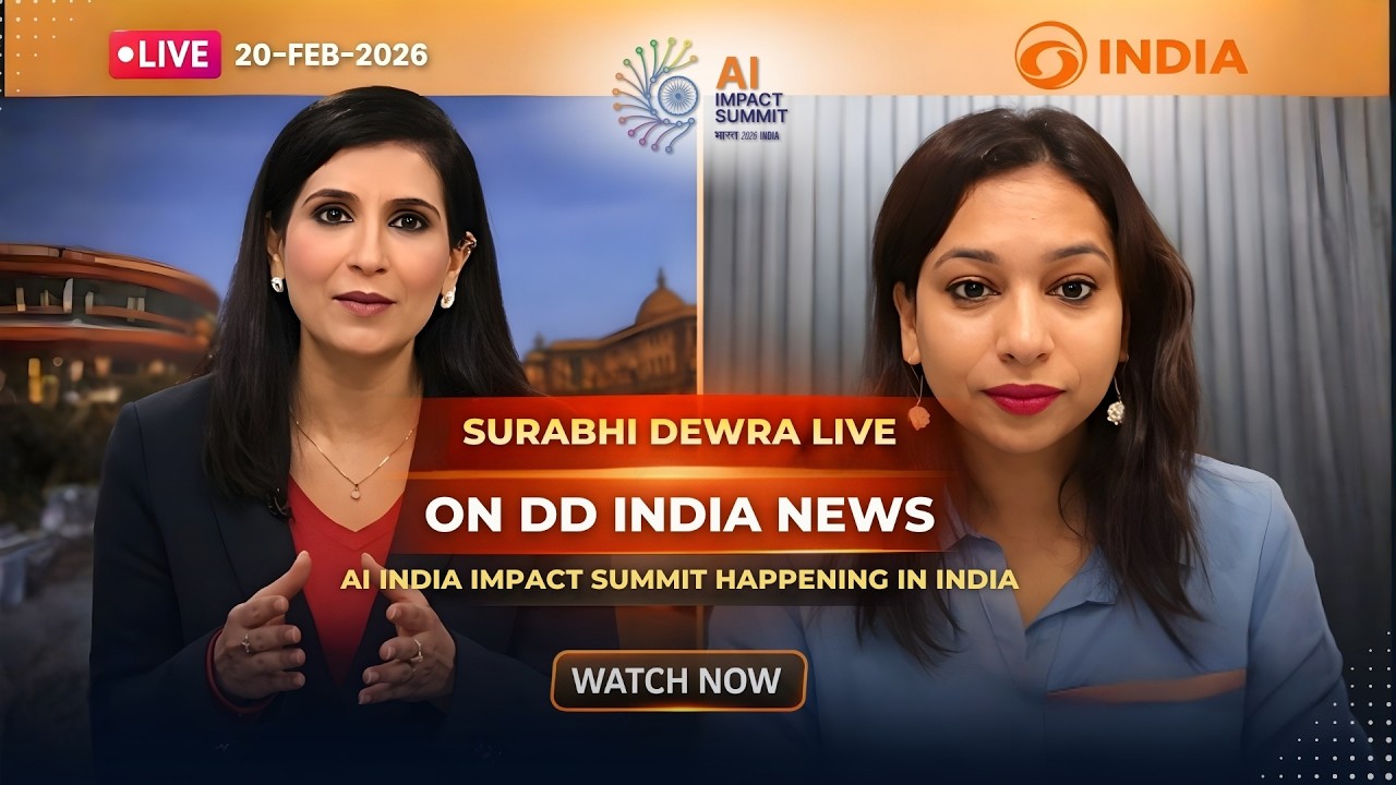 DD India LIVE | India Enters the Global Al Chip War | New Delhi | 20 Feb 2026 🇮🇳⚡