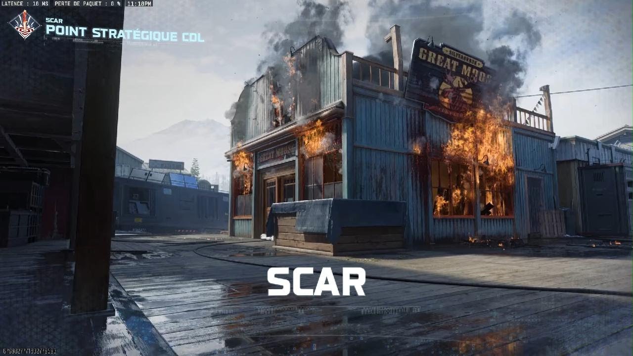 Call of Duty BO7 partie privée 4 Lobby Ecarlate et Iridescent