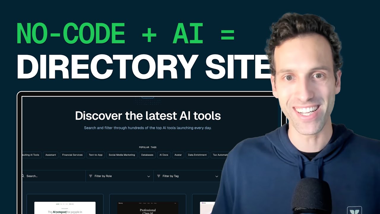 Build a Powerful Directory Website in Days (Not Weeks!) with No-Code & AI