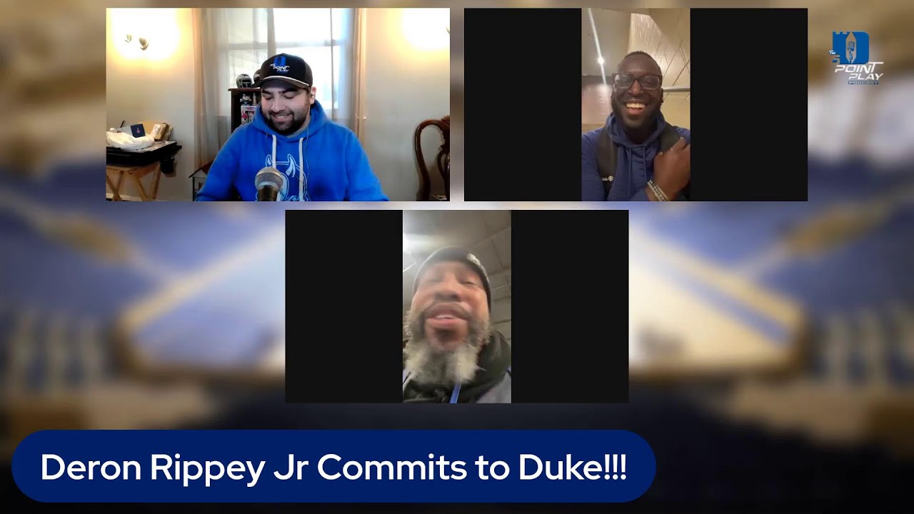 Deron Rippey Jr Makes His College Decision! | 5 Point Play Podcast