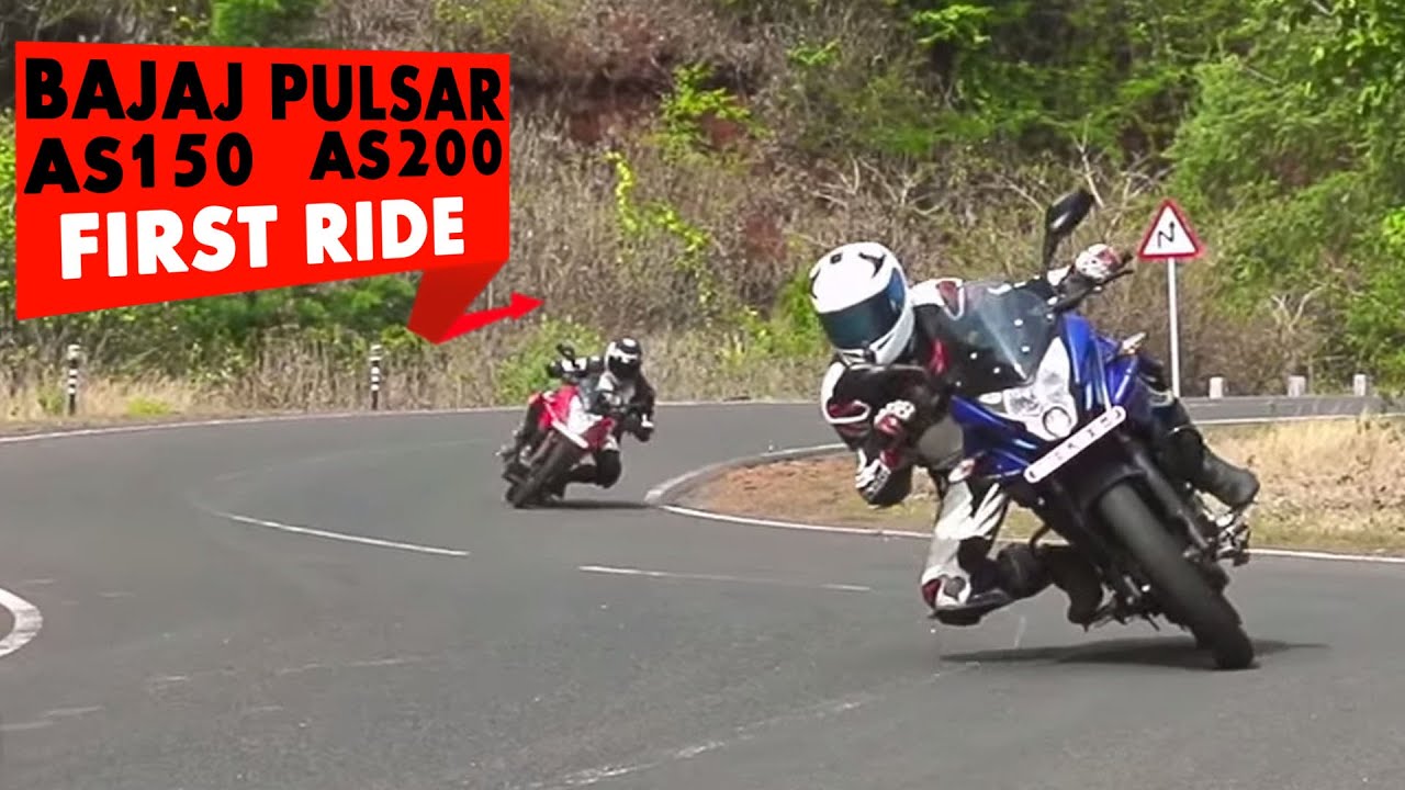 Bajaj Pulsar AS 150 and Pulsar AS 200 : First Impressions : PowerDrift