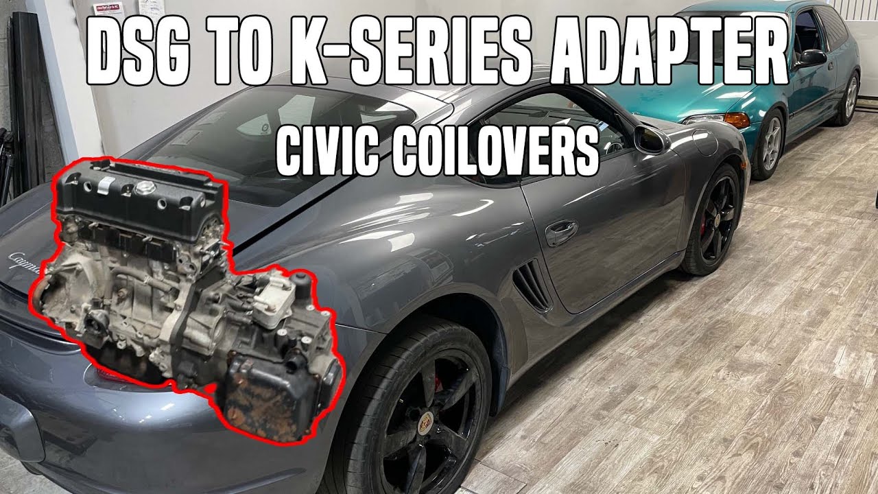 DSG to K24 Adapter Kit and Maxpeedingrods T6 Coilover Unboxing