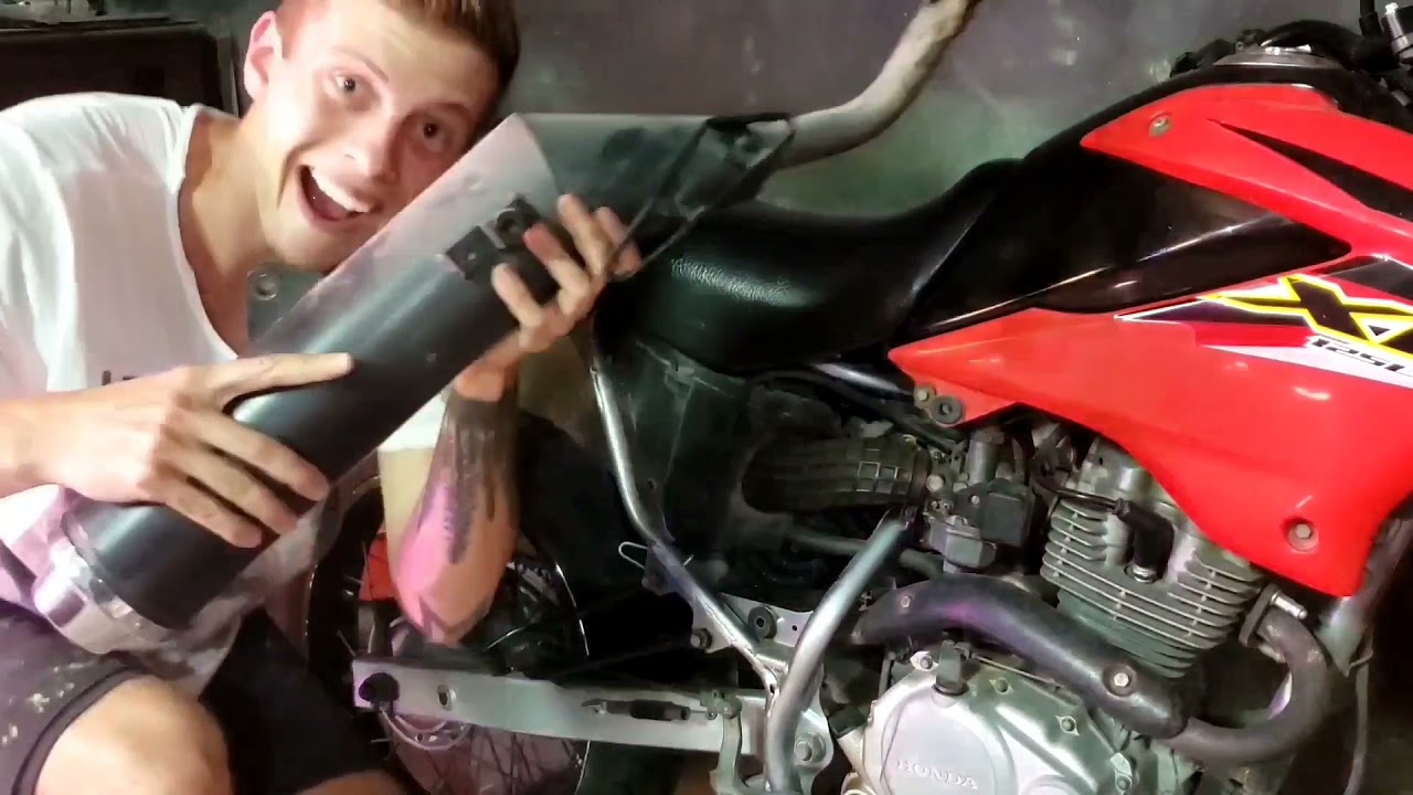 ¿Como poner un escape spr a Honda XR 125L?🚀
